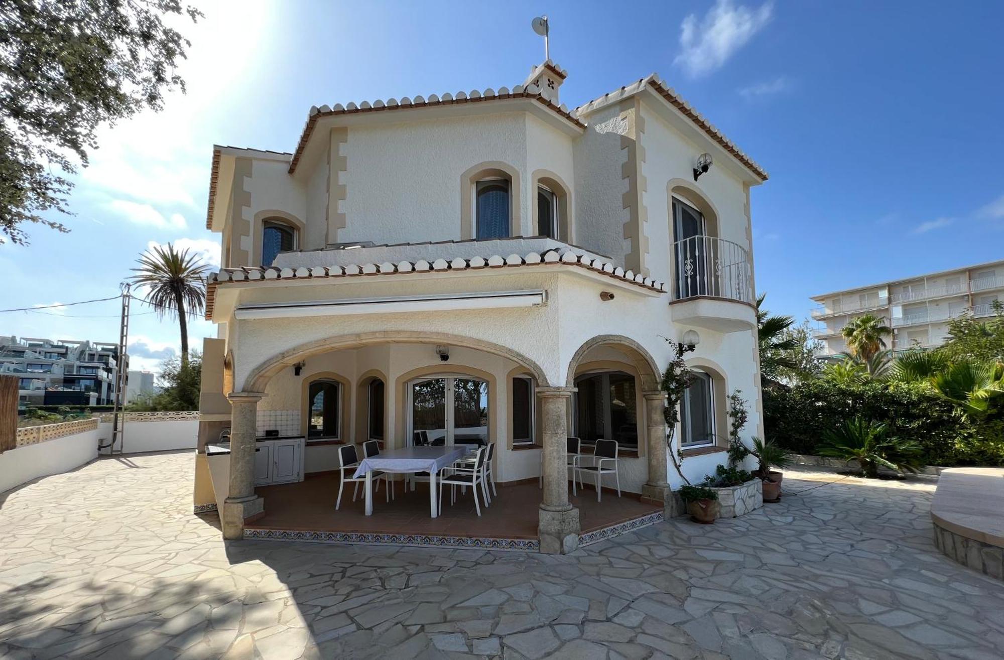 Chalet En La Playa Con Piscina Privada - Holavivienda Inmobiliaria Dénia Esterno foto
